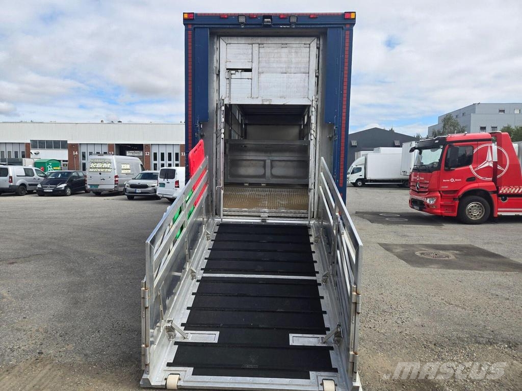 Scania R520 8X4 3 FLOOR شاحنات نقل الحيوانات