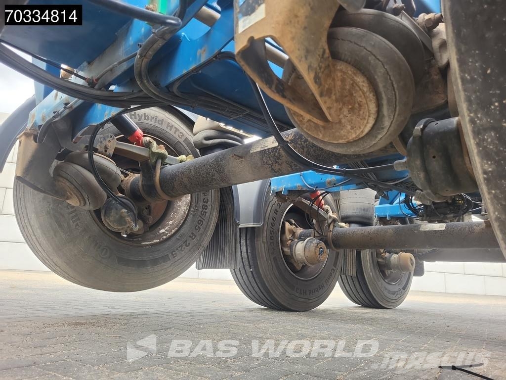 D-tec VCC-01 3 axles Mutli 45ft Lift Axle Konteinerveo poolhaagised