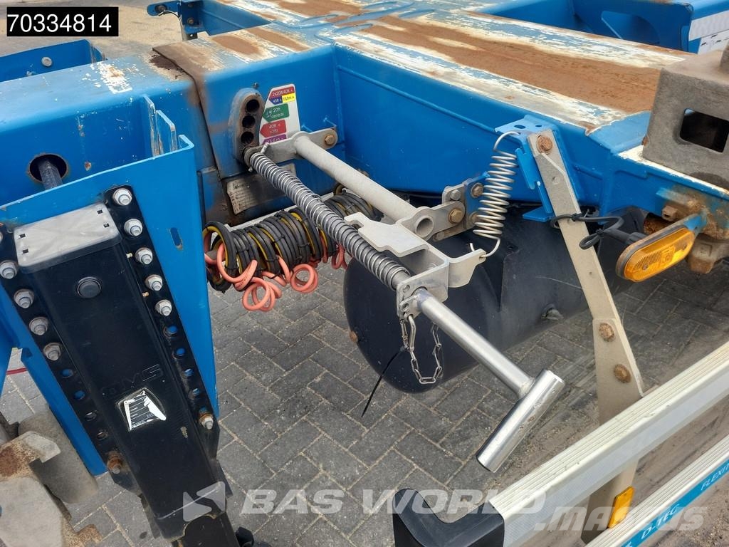 D-tec VCC-01 3 axles Mutli 45ft Lift Axle Konteinerveo poolhaagised