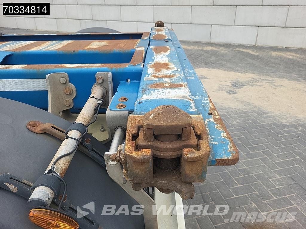 D-tec VCC-01 3 axles Mutli 45ft Lift Axle Konteinerveo poolhaagised