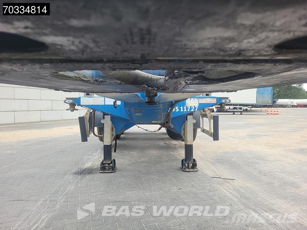 D-tec VCC-01 3 axles Mutli 45ft Lift Axle Konteinerveo poolhaagised