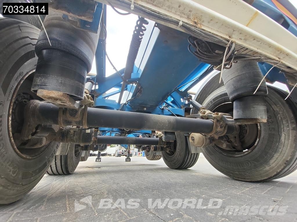 D-tec VCC-01 3 axles Mutli 45ft Lift Axle Konteinerveo poolhaagised
