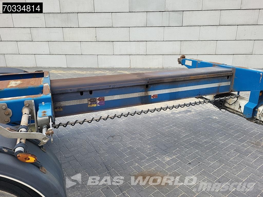 D-tec VCC-01 3 axles Mutli 45ft Lift Axle Konteinerveo poolhaagised