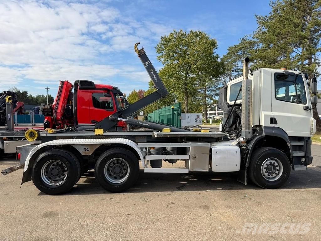 DAF CF 480 6x4 HOOKLIFT RC MARREL AL20-S51 - WB 3m85 - Rol kiper kamioni s kukama za dizanje