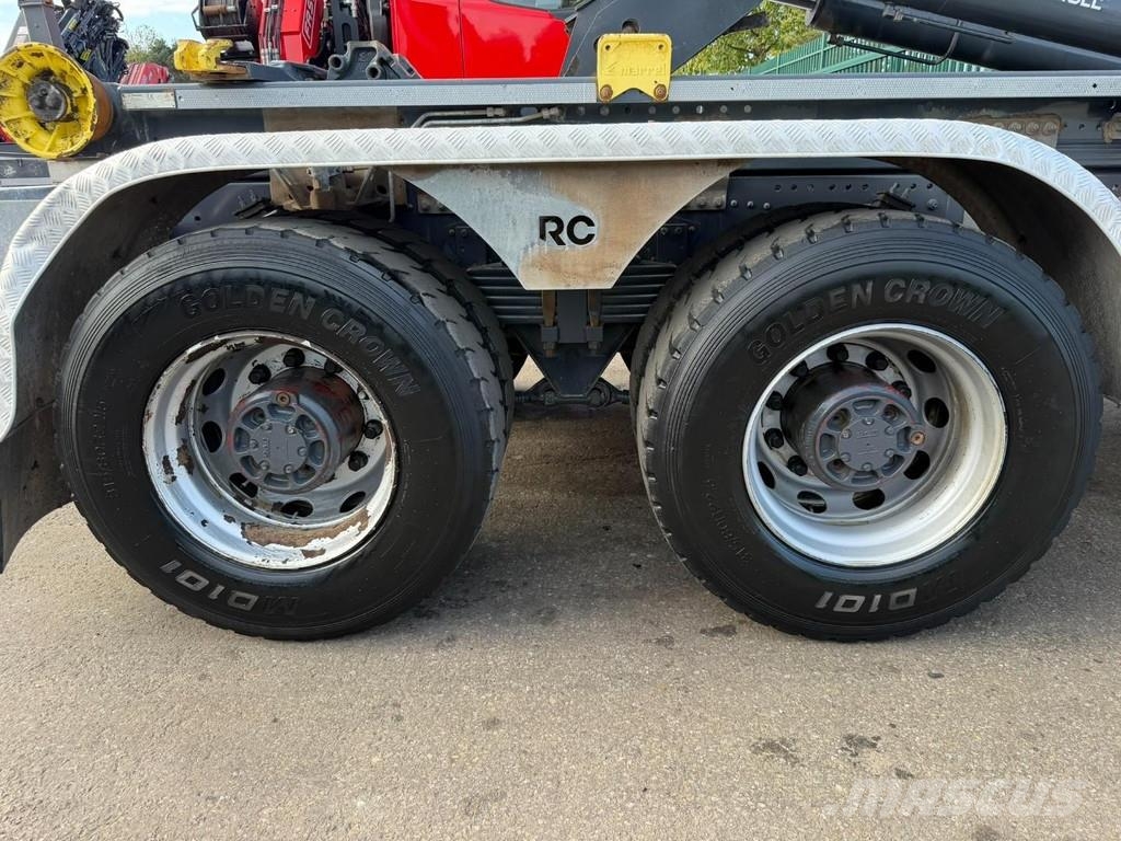 DAF CF 480 6x4 HOOKLIFT RC MARREL AL20-S51 - WB 3m85 - Rol kiper kamioni s kukama za dizanje