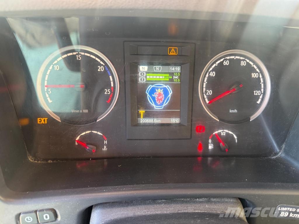 Scania P320 4x2 EURO5 + NORBA Jäteautot