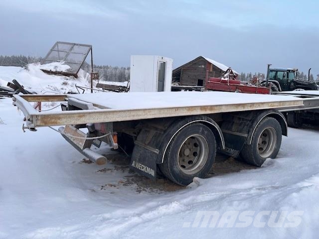 Weckman täysperävaunu jatkettava Otros remolques