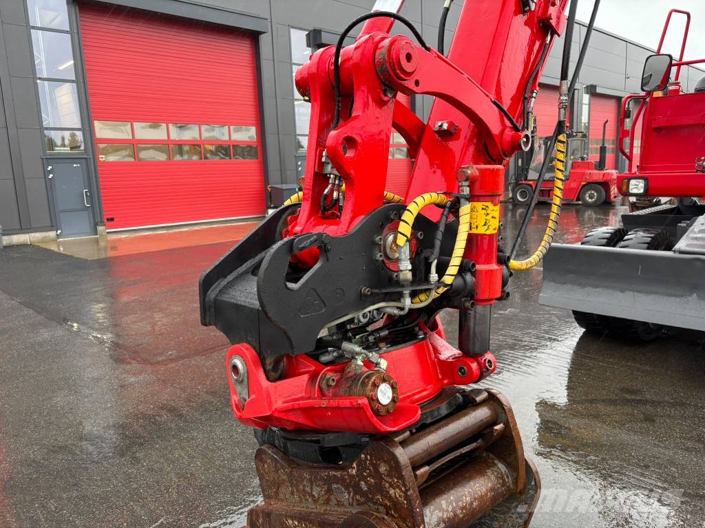 Komatsu PW 140-7 / Pyörittäjä, Rasvari, Uudet renkaat! Hjulgrävare