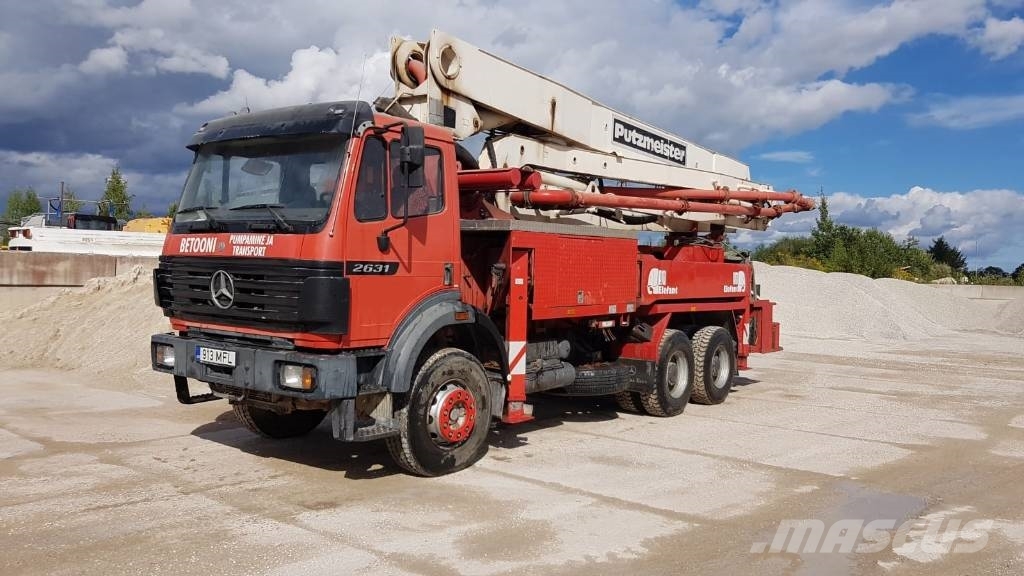 Putzmeister M 36 Betono siurbliai