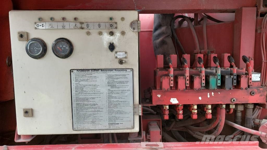 Putzmeister M 36 Betono siurbliai