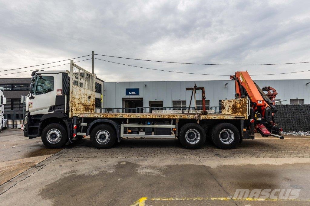 Renault C 380 DXI+Palfinger 26 T/m+5EXT. Всъдеходни кранове