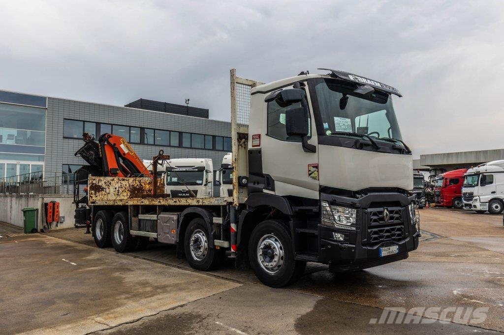 Renault C 380 DXI+Palfinger 26 T/m+5EXT. Всъдеходни кранове