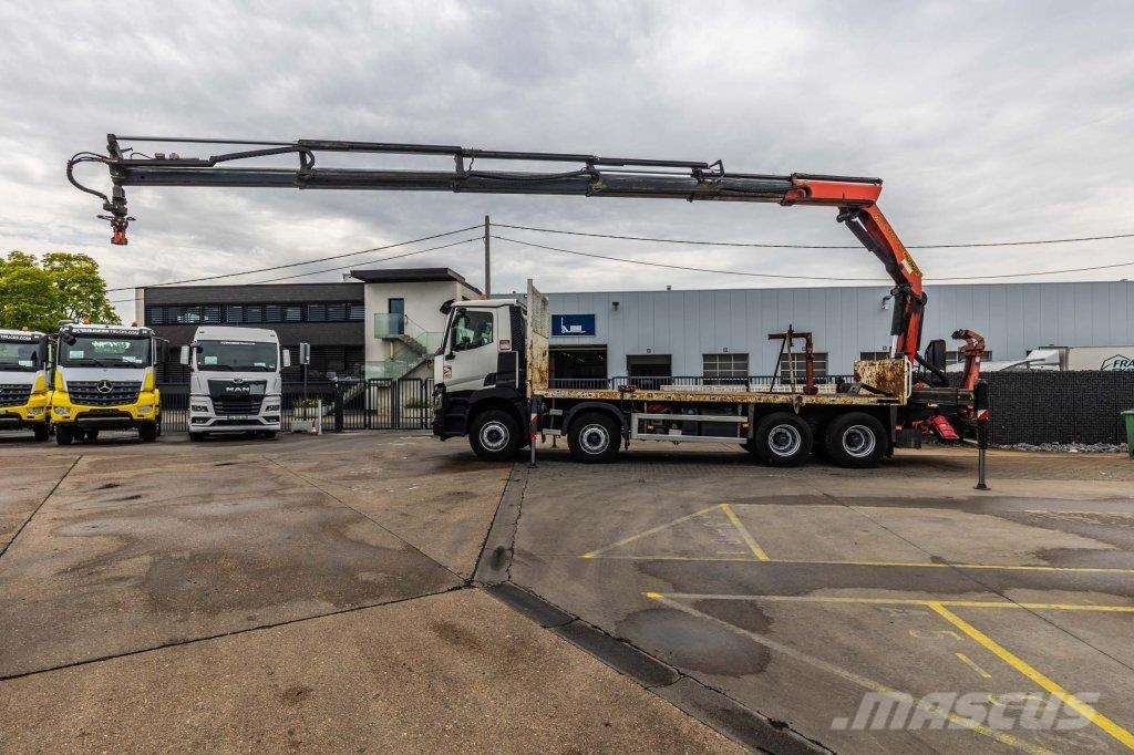 Renault C 380 DXI+Palfinger 26 T/m+5EXT. Всъдеходни кранове