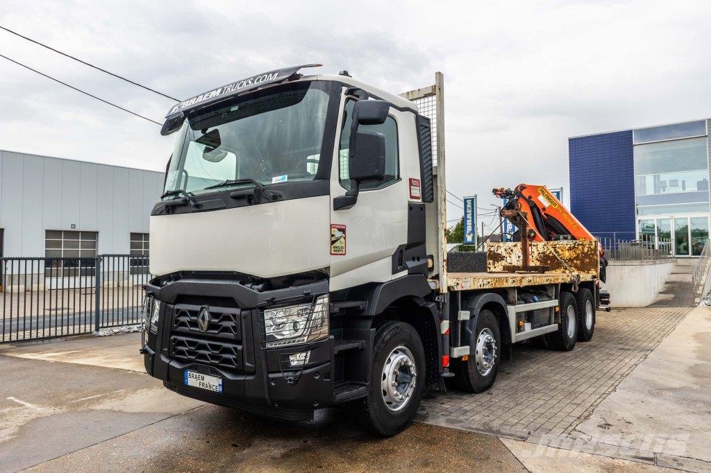 Renault C 380 DXI+Palfinger 26 T/m+5EXT. Polovne dizalice za sve terene
