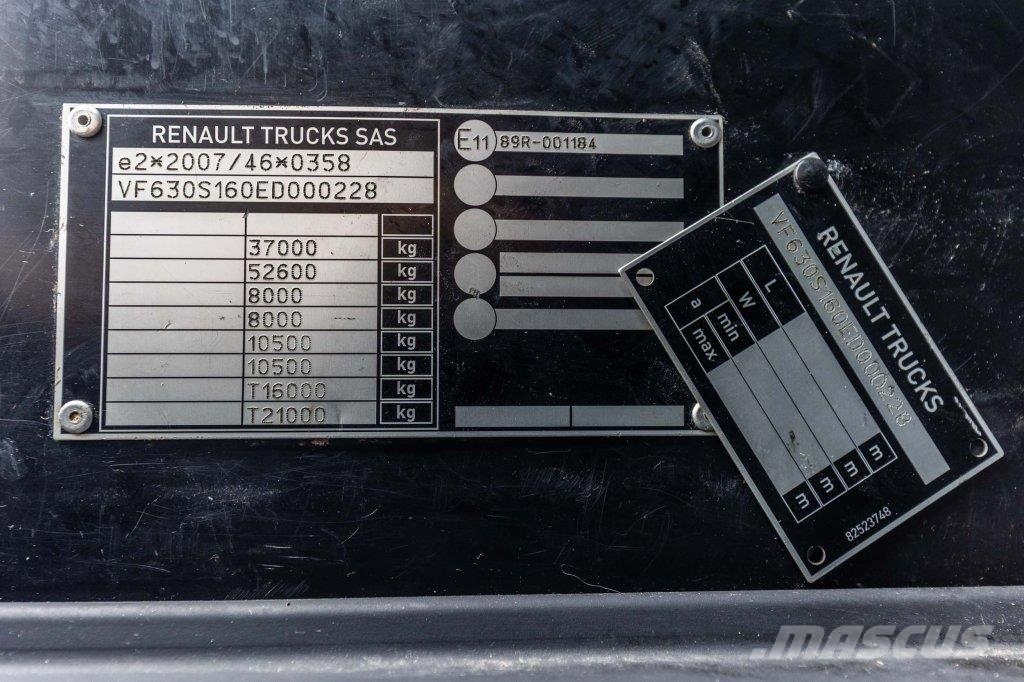 Renault C 380 DXI+Palfinger 26 T/m+5EXT. Всъдеходни кранове