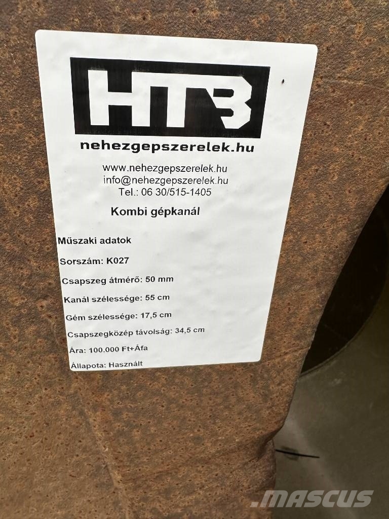 Kombi gépkanál 50 mm-es csapszeghez Žlice