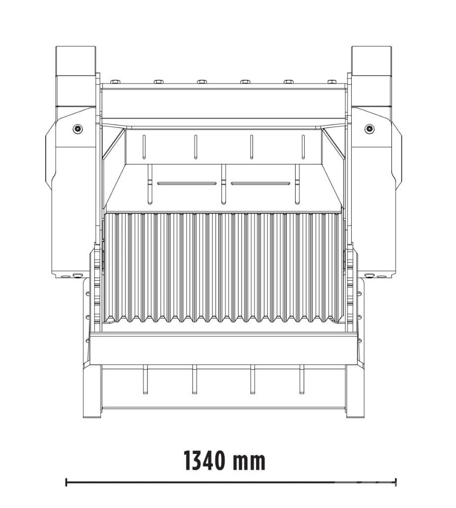 MB Crusher BF90.3 S4 Baldes de trituração