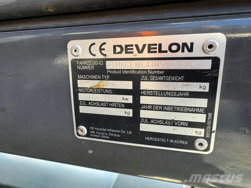 Doosan DX160-7 280 uur !! NIEUW STAAT حفارات بعجل