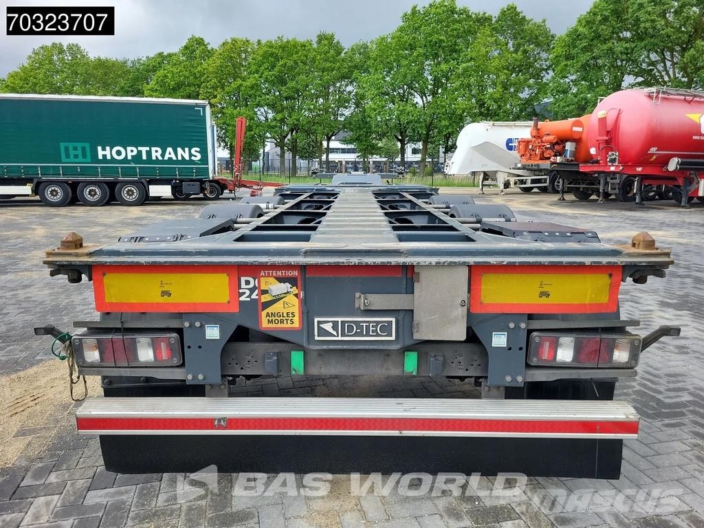 D-tec VCC-06 5 axles Breker-Chassis Steering +Lift axle Semirremolques portacontenedores