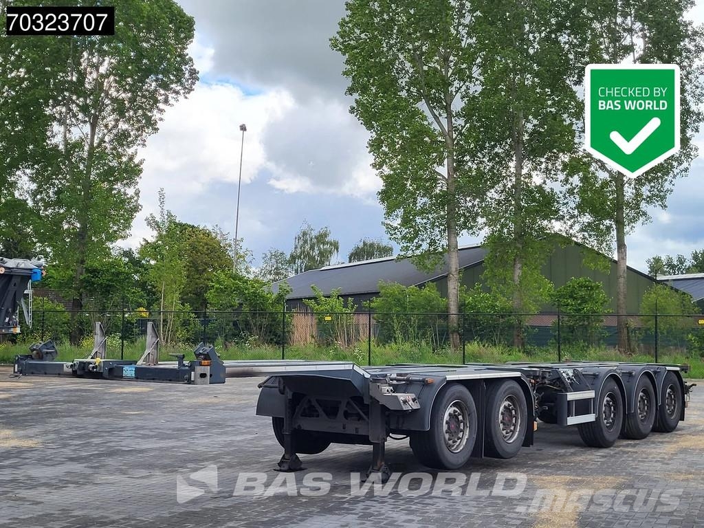 D-tec VCC-06 5 axles Breker-Chassis Steering +Lift axle Semirremolques portacontenedores