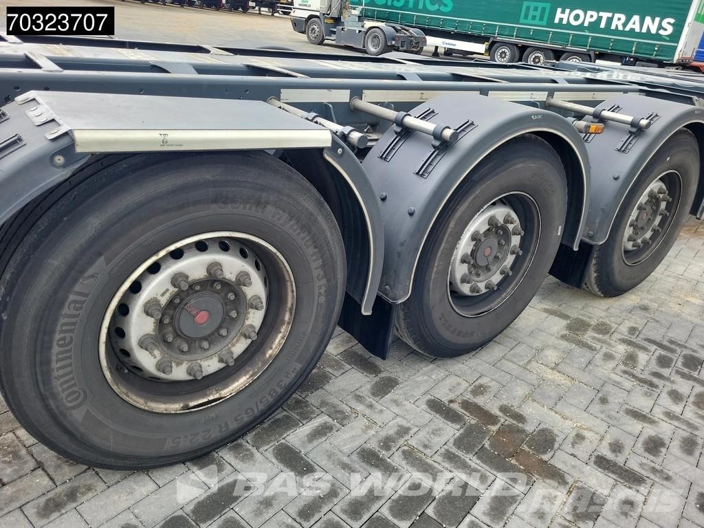 D-tec VCC-06 5 axles Breker-Chassis Steering +Lift axle Semirremolques portacontenedores