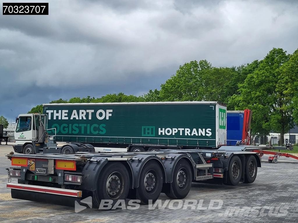 D-tec VCC-06 5 axles Breker-Chassis Steering +Lift axle Semirremolques portacontenedores