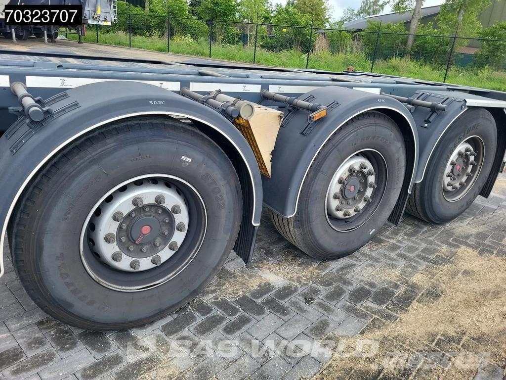 D-tec VCC-06 5 axles Breker-Chassis Steering +Lift axle Semirremolques portacontenedores
