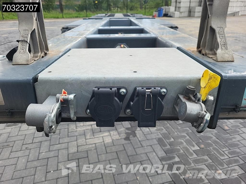 D-tec VCC-06 5 axles Breker-Chassis Steering +Lift axle Semirremolques portacontenedores