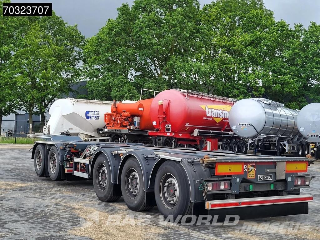 D-tec VCC-06 5 axles Breker-Chassis Steering +Lift axle Semirremolques portacontenedores