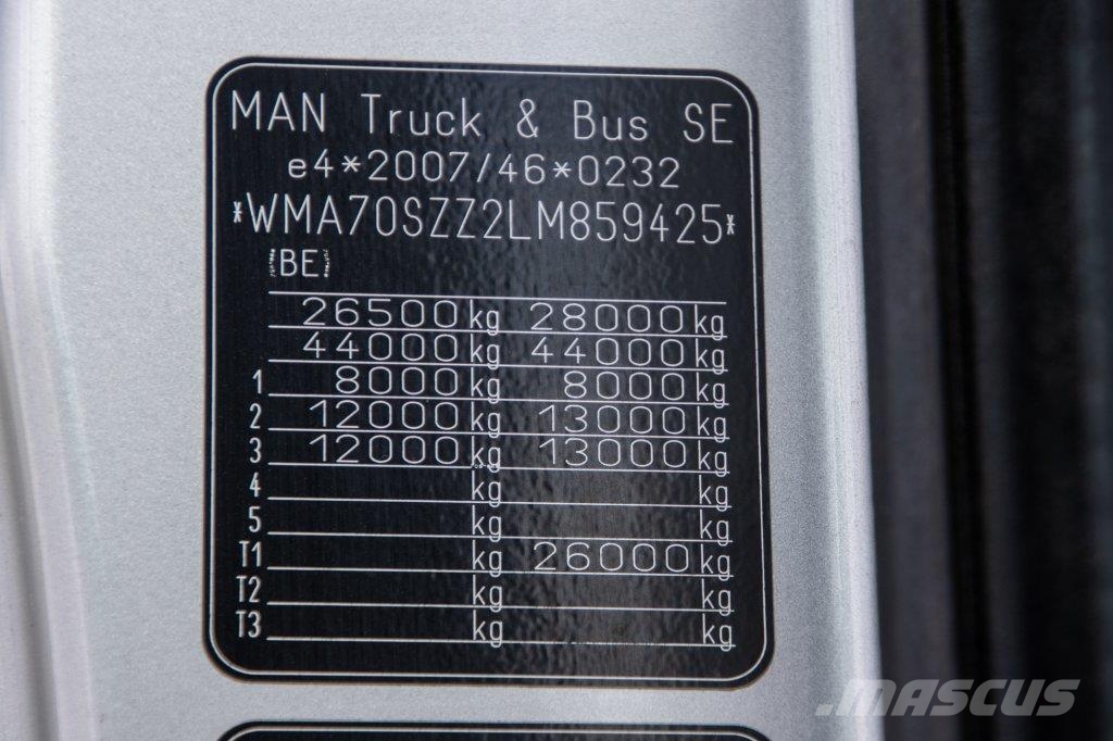 MAN TGS 26.470 6X6H+HYDR Ťahače