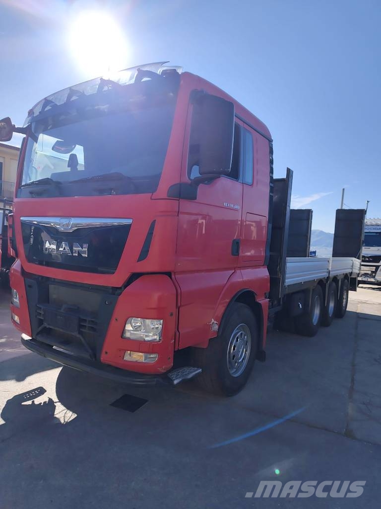 MAN TGS 35.480 Platforminiai/Gerviniai sunkvežimiai