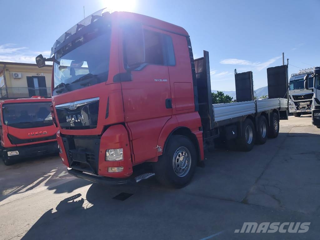 MAN TGS 35.480 Platforminiai/Gerviniai sunkvežimiai