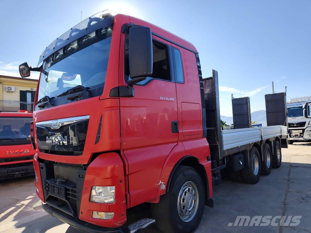 MAN TGS 35.480 Platforminiai/Gerviniai sunkvežimiai