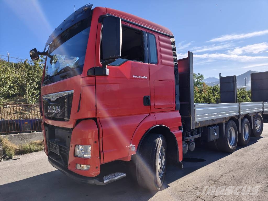 MAN TGS 35.480 Platforminiai/Gerviniai sunkvežimiai