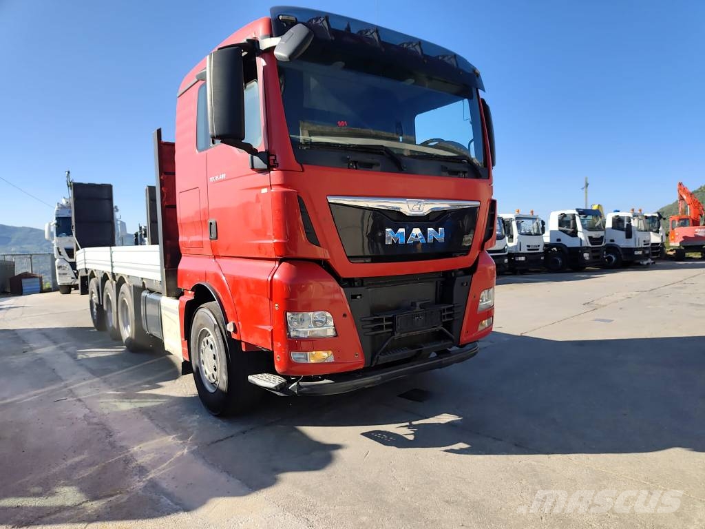 MAN TGS 35.480 Platforminiai/Gerviniai sunkvežimiai