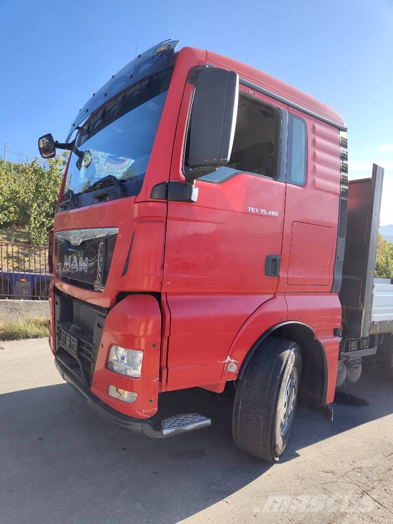 MAN TGS 35.480 Platforminiai/Gerviniai sunkvežimiai