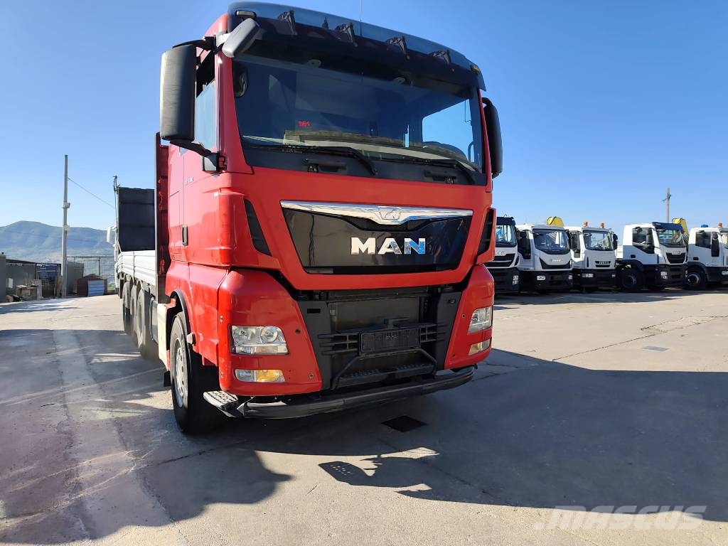MAN TGS 35.480 Platforminiai/Gerviniai sunkvežimiai