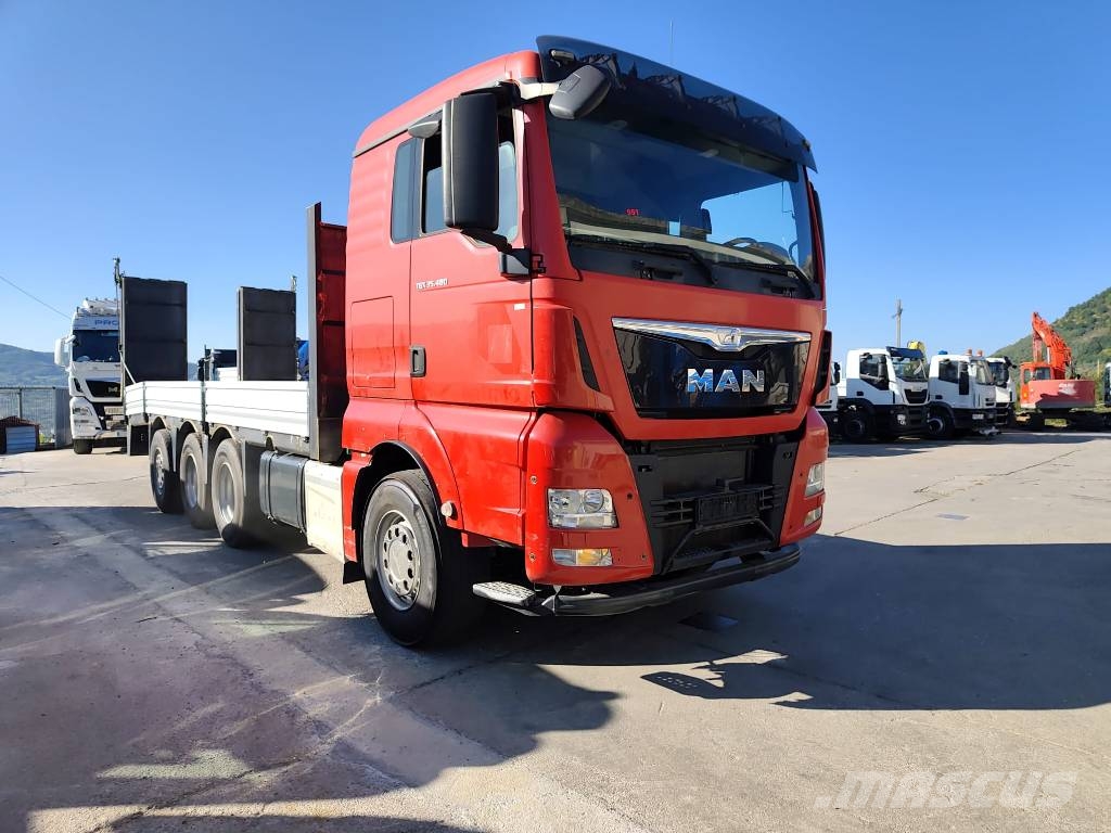 MAN TGS 35.480 Platforminiai/Gerviniai sunkvežimiai