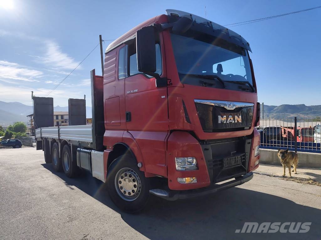 MAN TGS 35.480 Platforminiai/Gerviniai sunkvežimiai
