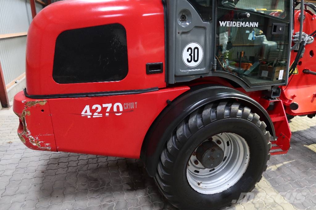 Weidemann 4270CX100T Teleskopické nakladače pro zemědělství