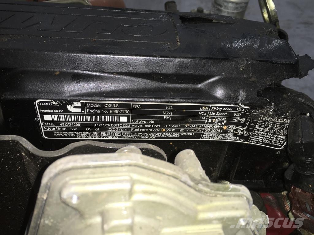 Cummins QSF 3.8 CPL4787 USED Engines