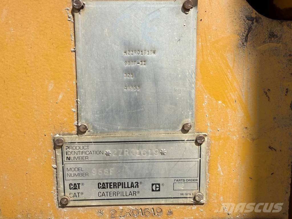 CAT 988 F II Wheel loaders