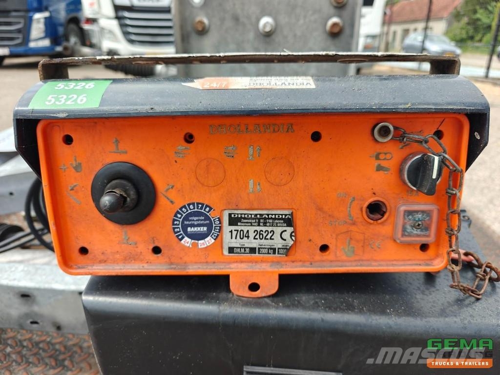 Dhollandia DHLM.30 Rear Closing Valve - 2000KG - 2 Meters Lon Puertas traseras