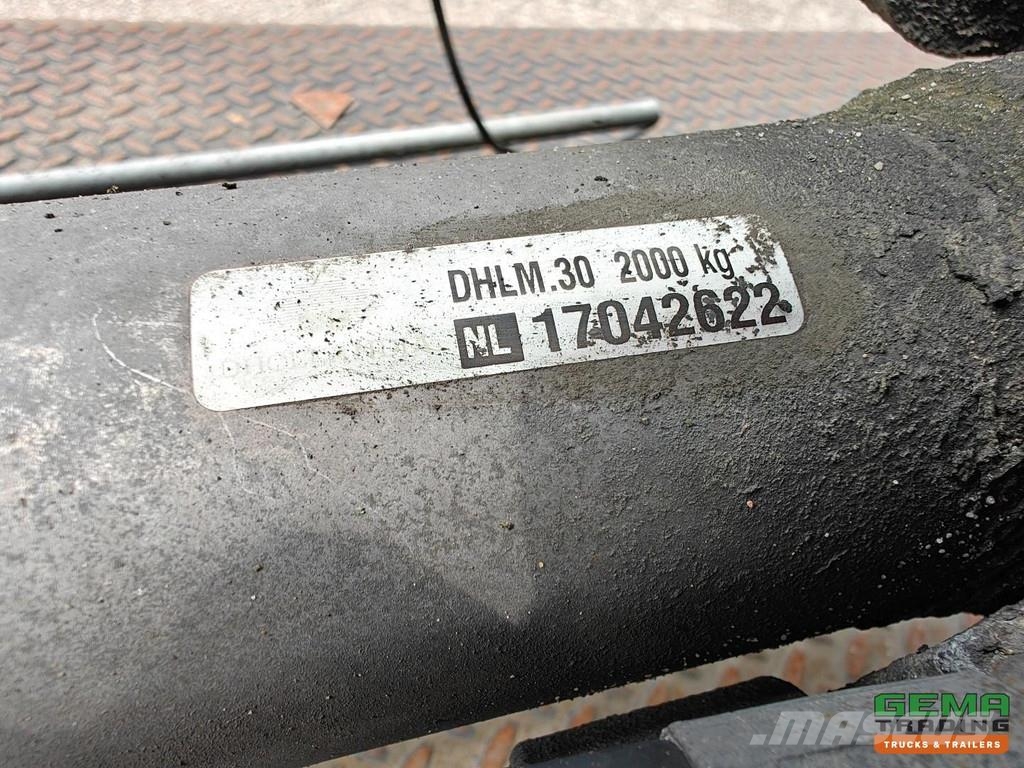 Dhollandia DHLM.30 Rear Closing Valve - 2000KG - 2 Meters Lon Puertas traseras