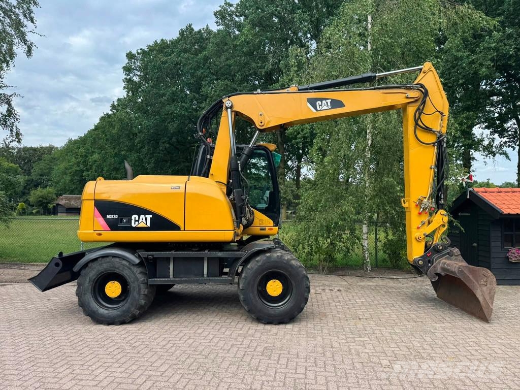 CAT M313D Mobiele kraan CW30 Ratiniai ekskavatoriai