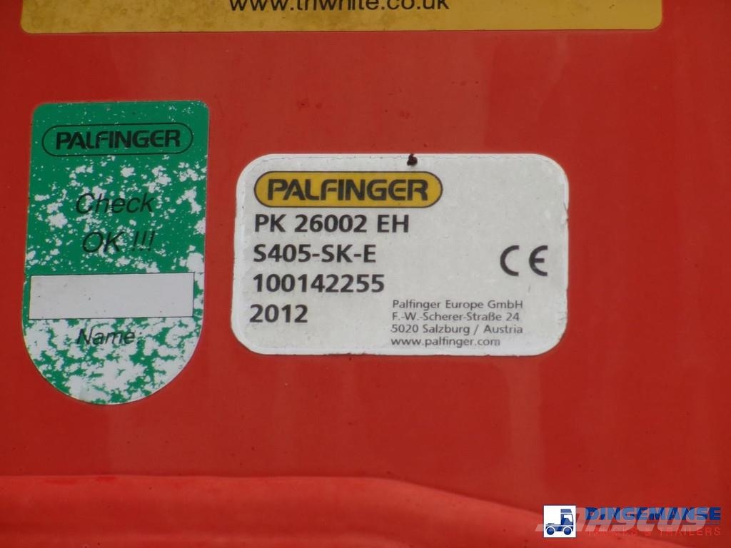 Mercedes-Benz Axor 2529 6x2 RHD + Palfinger PK26002 EH crane رافعات صالحة لكل أنواع الطرق