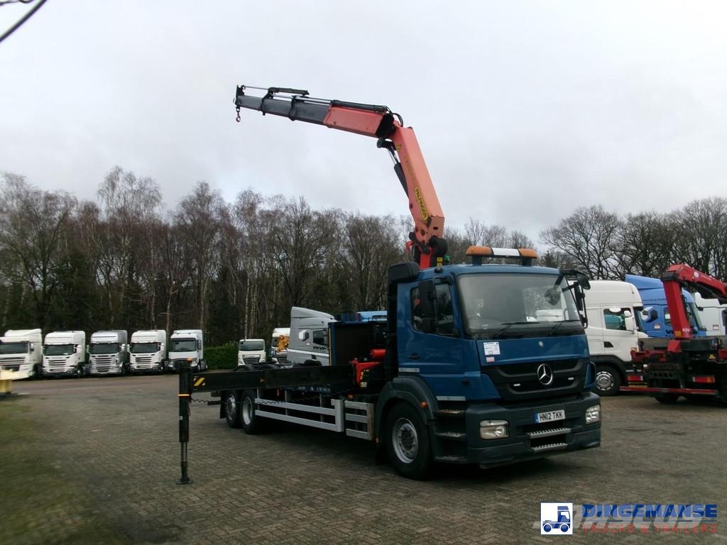 Mercedes-Benz Axor 2529 6x2 RHD + Palfinger PK26002 EH crane رافعات صالحة لكل أنواع الطرق