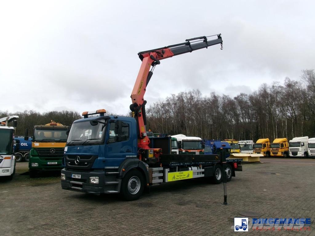 Mercedes-Benz Axor 2529 6x2 RHD + Palfinger PK26002 EH crane رافعات صالحة لكل أنواع الطرق
