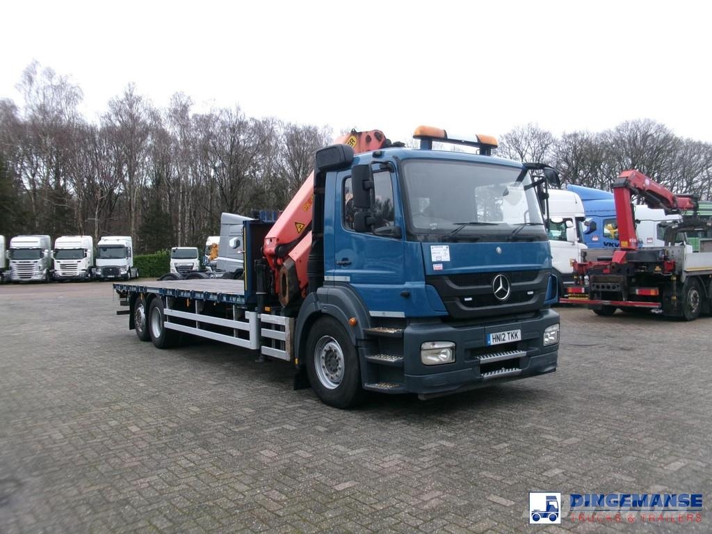 Mercedes-Benz Axor 2529 6x2 RHD + Palfinger PK26002 EH crane رافعات صالحة لكل أنواع الطرق