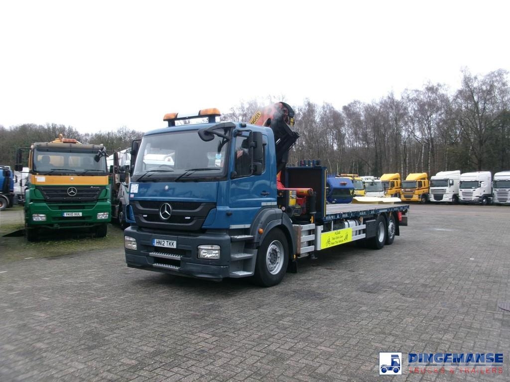 Mercedes-Benz Axor 2529 6x2 RHD + Palfinger PK26002 EH crane رافعات صالحة لكل أنواع الطرق